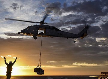 New Orleans Helicopter Cargo Transport