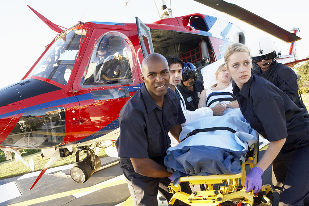 New Orleans Medical Helicopter Responders