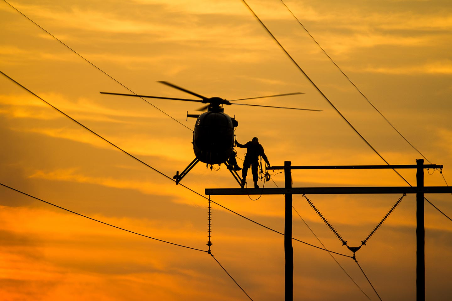New Orleans Transmission Line Helicopter Services